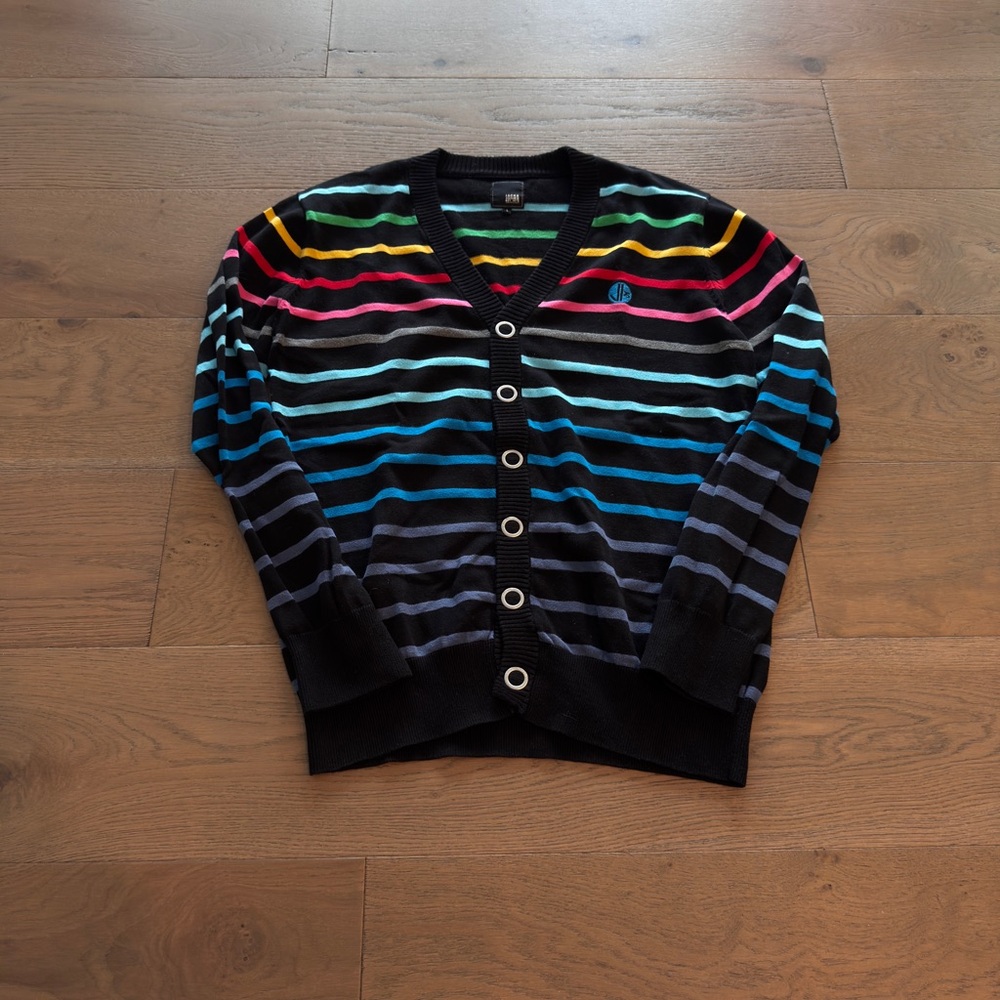 Jack & Jones Striped Multicolor Cardigan